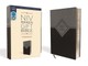 Niv, Premium Gift Bible, Leathersoft, Black/Gray, Red Letter Edition, Comfort Print