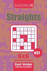 Sudoku Small Straights - 200 Normal Puzzles 6x6 (Volume 31)