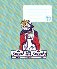 Sąsiuvinis MINDAUGAS, 12 lapų, langeliais