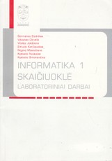 Informatika 1. Skaičiuoklė. Laboratoriniai darbai