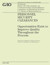 Personal Security Clearances