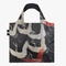 LOQI pirkinių krepšys „ANONYMOUS Furisode with a Myriad of Black Cranes Recycled Bag“