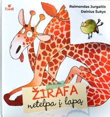 Žirafa netelpa į lapą