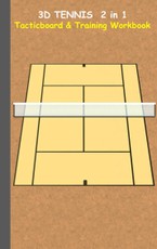 3D Tennis Tacticboard and Training Workbook