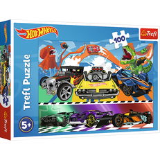 TREFL HOT WHEELS Dėlionė, 100 det.