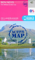 Ben Nevis, Fort William & Glen Coe  1 : 50 000