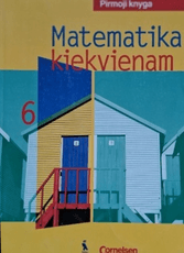 Matematika kiekvienam. Vadovėlis 6 klasei. Pirmoji knyga