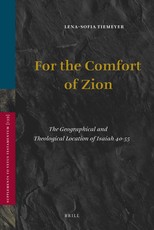 For the Comfort of Zion