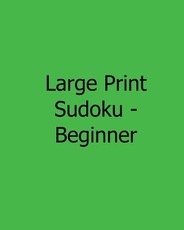 Large Print Sudoku - Beginner