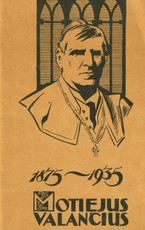 Motiejus Valančius 1875-1935