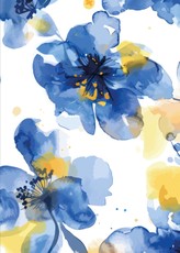 Taškuota užrašinė GĖLĖS, A5