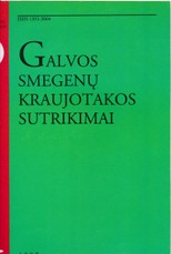 Galvos smegenų kraujotakos sutrikimai