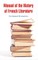 Manual of the History of French Literature