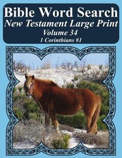 Bible Word Search New Testament Large Print Volume 34