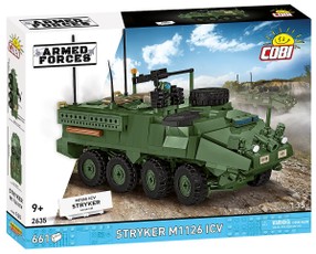 Konstruktorius (blokeliai) Stryker M1126 ICV, 661 detalių