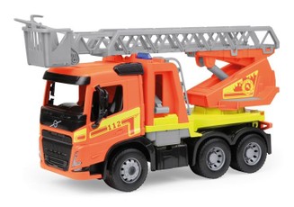 Gaisrinė mašina su kopėčiomis Volvo FMX.