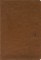 Nasb, Thinline Bible, Giant Print, Leathersoft, Brown, Red Letter, 1995 Text, Comfort Print
