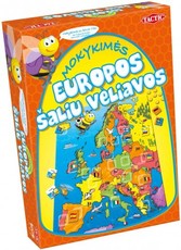Žaidimas Europos šalių vėliavos