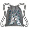 LOQI kuprinė „METALLIC Silver Pop“