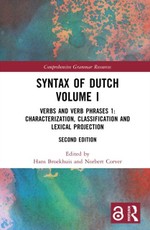 Syntax of Dutch Volume I
