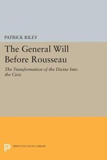 The General Will Before Rousseau