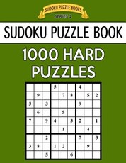 Sudoku Puzzle Book, 1,000 HARD Puzzles