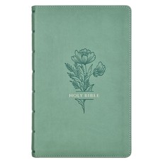 KJV Bible Giant Print Standard-Size Faux Leather, Teal