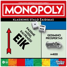 MONOPOLY Žaidimas „Monopolis“, lietuvių k.