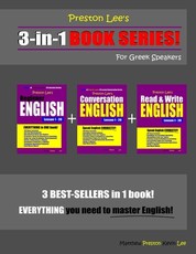 Preston Lee's 3-in-1 Book Series! Beginner English, Conversation English & Read & Write English Lesson 1 - 20 For Greek Speakers