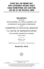 Fannie Mae and Freddie Mac