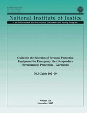 NIJ Guide 102-00, Volume IIb