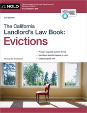 California Landlord's Law Book, The: Evictions