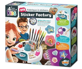 Kūrybinis rinkinys „Lipdukų gamybos studija“, 3D