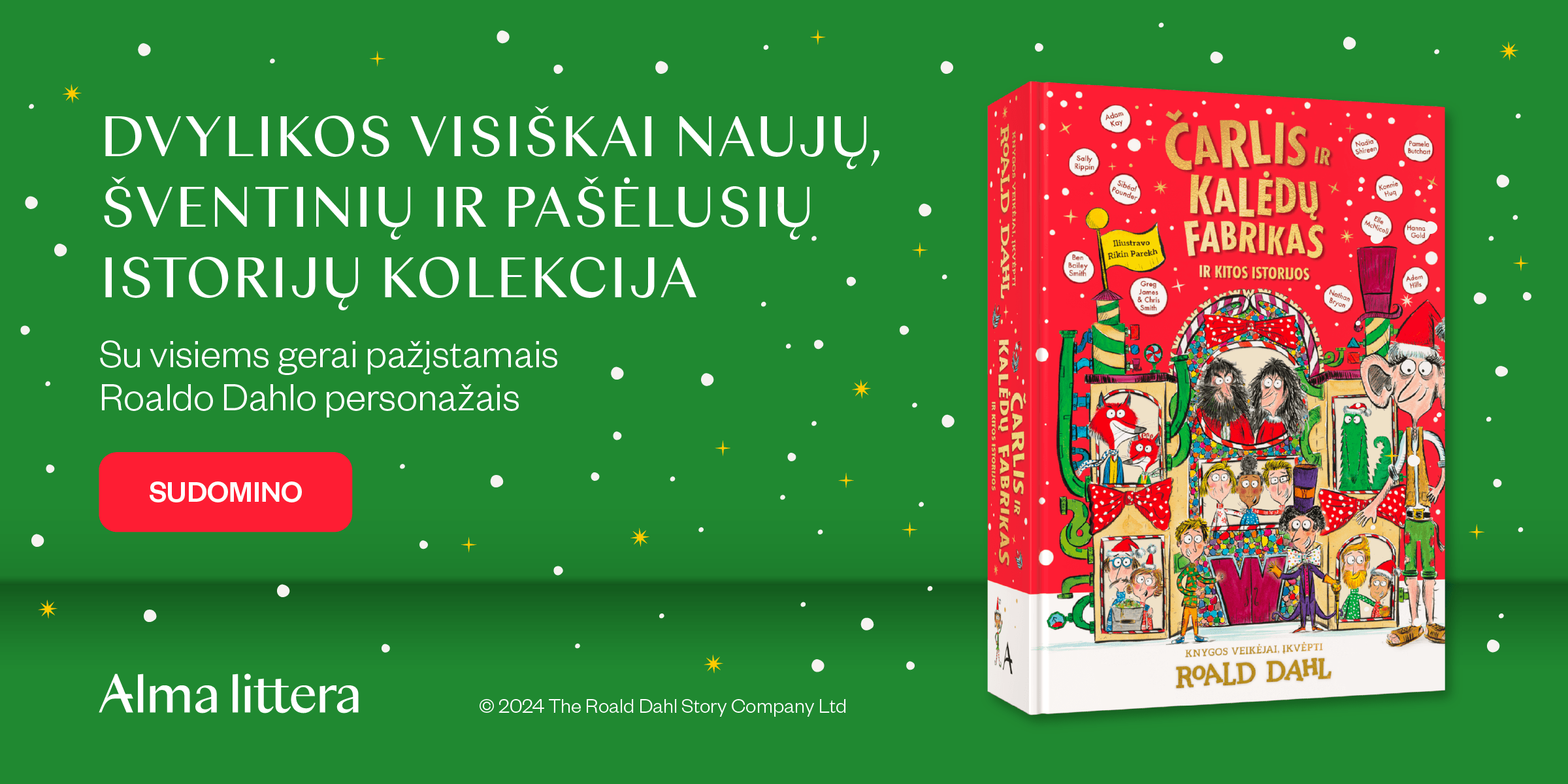 Čarlis ir Kalėdų fabrikas ir kitos istorijos