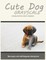 Cute Dog Grayscale Coloring Book for Adults Relaxation