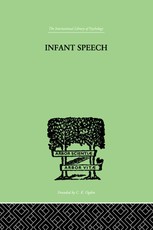 Lewis, M: Infant Speech