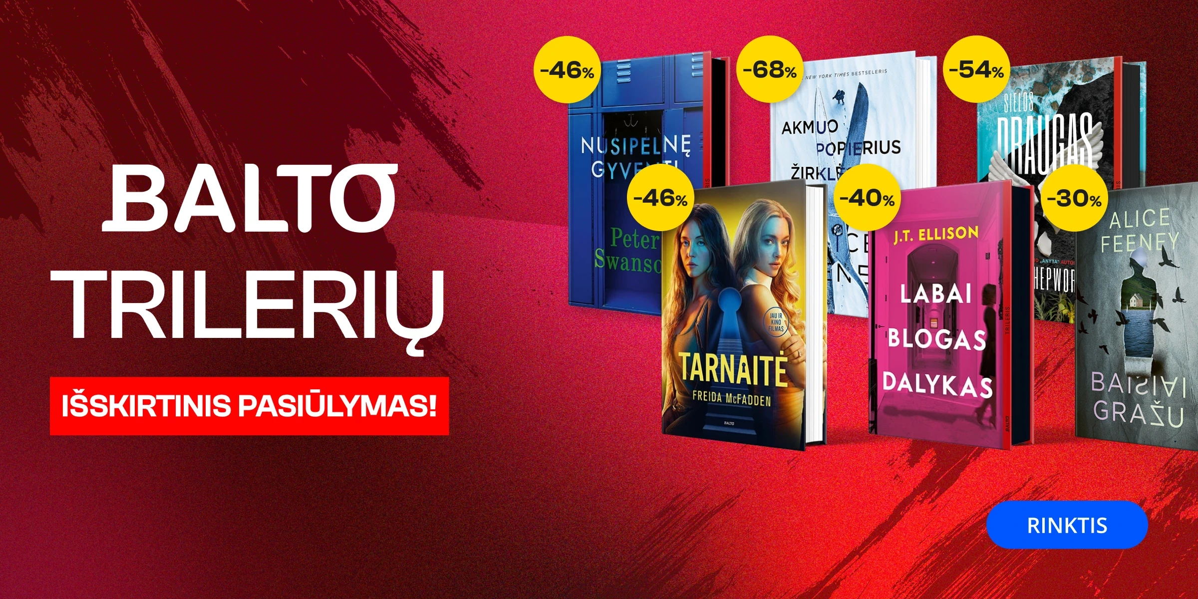 Leidyklos BALTO išskirtiniai pasiūlymai!