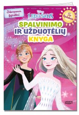 Ledo šalis: spalvinimo ir užduotėlių knyga
