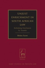Unjust Enrichment in South African Law