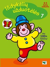 Išdykėlių užduotėlės 1. 4–5 metų vaikams