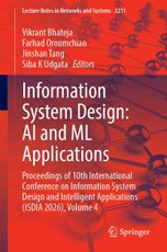 Information System Design: AI and ML Applications
