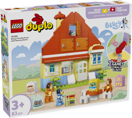 LEGO DUPLO Bluey's Family House with Memory Game