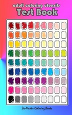 Adult Coloring Utensils Test Book
