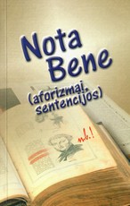Nota Bene: aforizmai, sentencijos