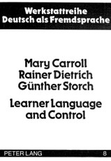 Learner Language and Control