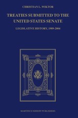 Treaties Submitted to the United States Senate