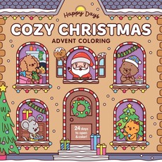 Cozy Christmas Advent Coloring Book