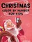 Christmas color by number for kids.
