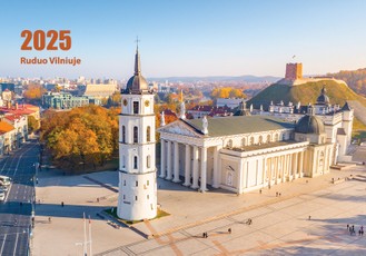 Sieninis kalendorius 2025 m. RUDUO VILNIUJE (3 mėn.)
