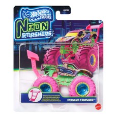 HOT WHEELS MONSTER TRUCKS džipas – Neon Smasher (JMV39)